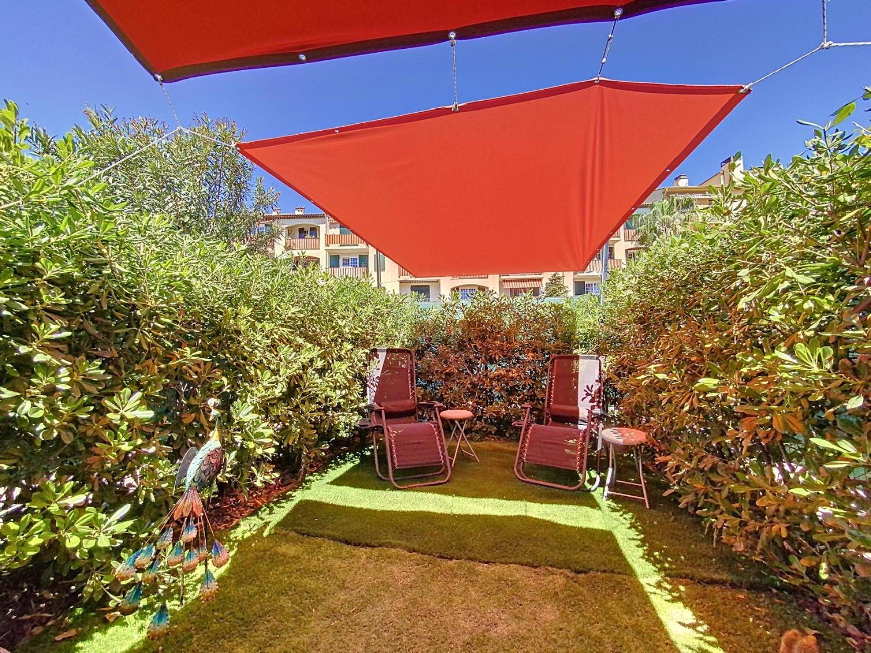 Cosy, Wi-Fi, Jardin & Parking, Jasmins Studio En Cote-D'Azur Vallauris Kültér fotó